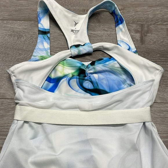 Old Navy Active Workout Tank Built in Bra Cutout Back S - Picture 16 of 16